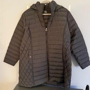 Michael Kors Charcoal Puffer Coat size XXL